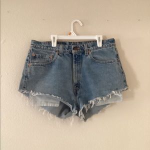 Vintage Levi Jean Shorts